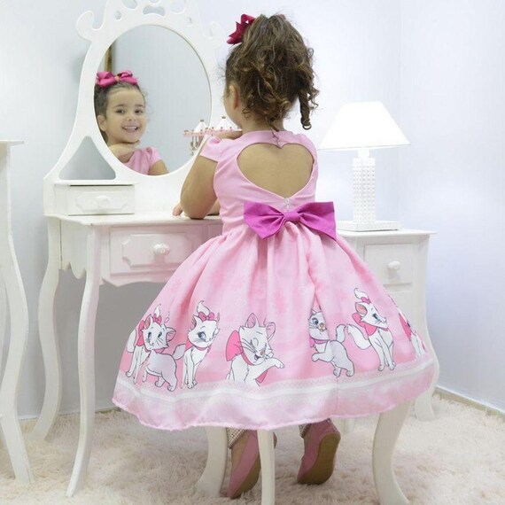 Girl's Dress Marie Kitten Cat the 