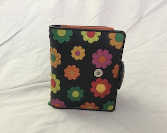 Daisy Leather Purse
