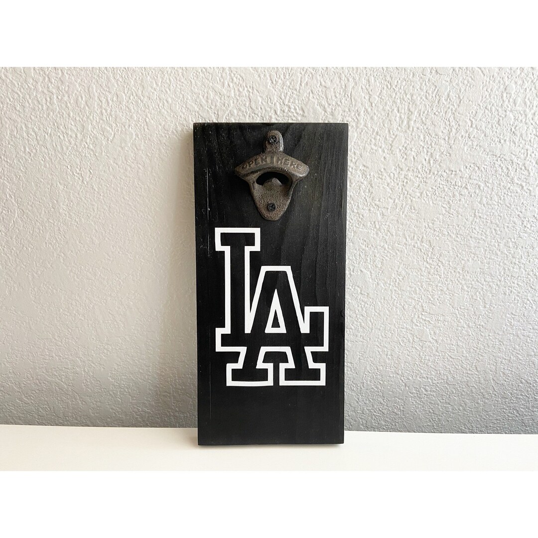 LA Dodgers Bottle Opener LA Dodgers Dodgers Bottle Opener Wall