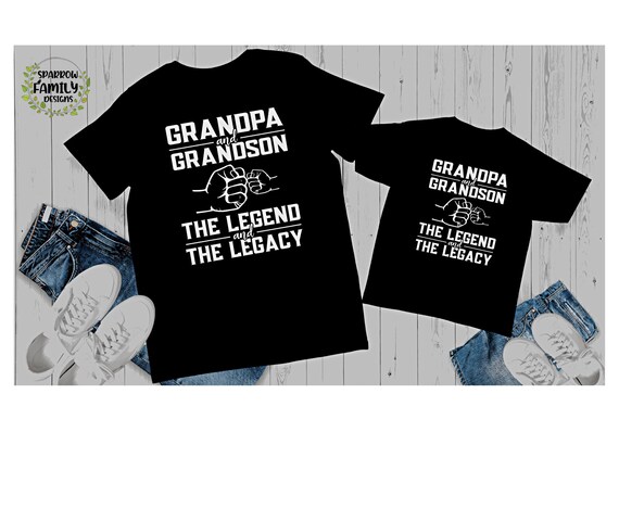 Grandpa and Grandson the Legend and the 