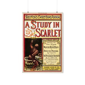 A Study in Scarlet - First Sherlock Holmes Story Ever