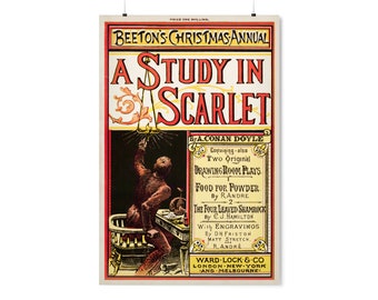 A Study in Scarlet - First Sherlock Holmes Story Ever