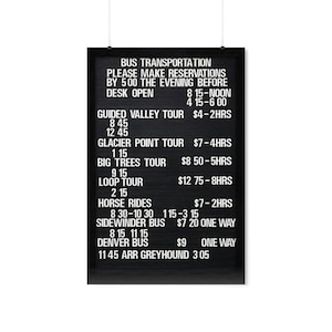 Shining Lobby Sign Poster