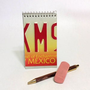 License Plate Notebook - New Mexico - 3&quot; x 5&quot; Balloon edition