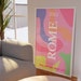 Rome Poster Italy Print Travel Posters Tourist Print Summer House ...