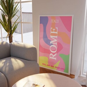 Rome Poster Italy Print Travel Posters Tourist Print Summer House ...