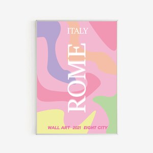 Rome Poster Italy Print Travel Posters Tourist Print Summer House ...