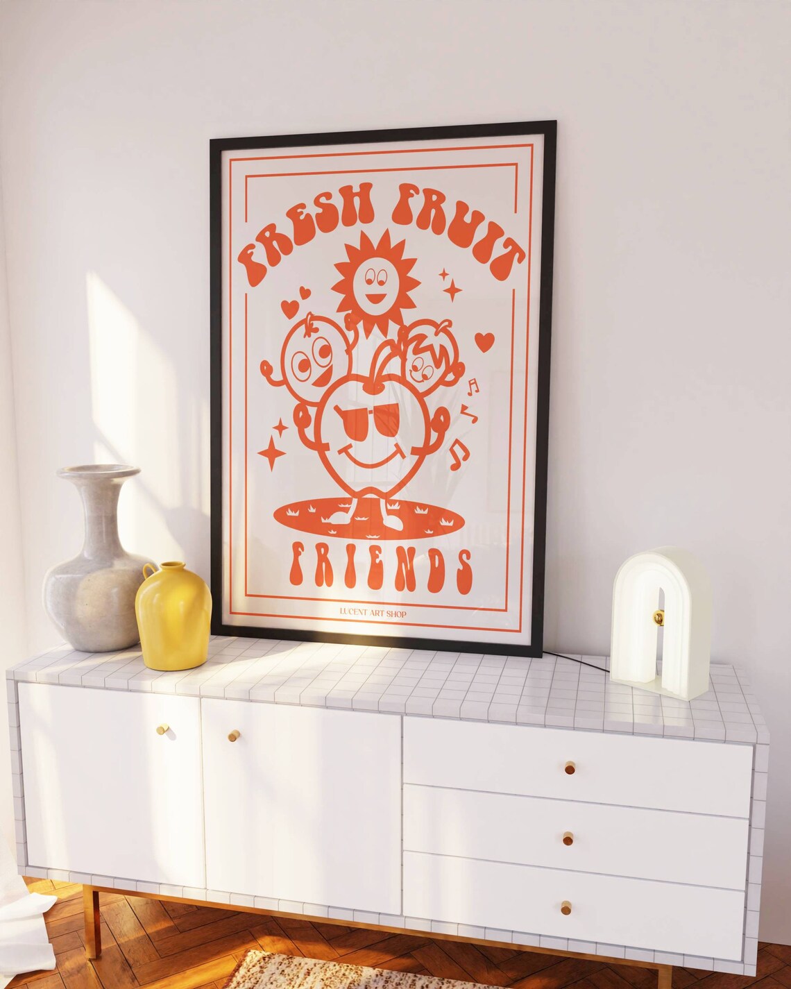 Cute Quote Print Illustration Vintage Wall Art Modern Kitchen - Etsy