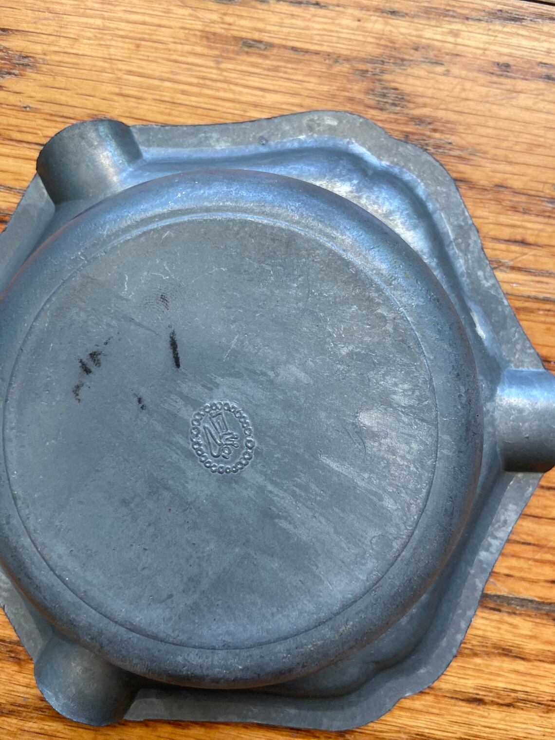 Pewter Ashtray Vintage Ashtray Vintage Pewter Vintage Etsy