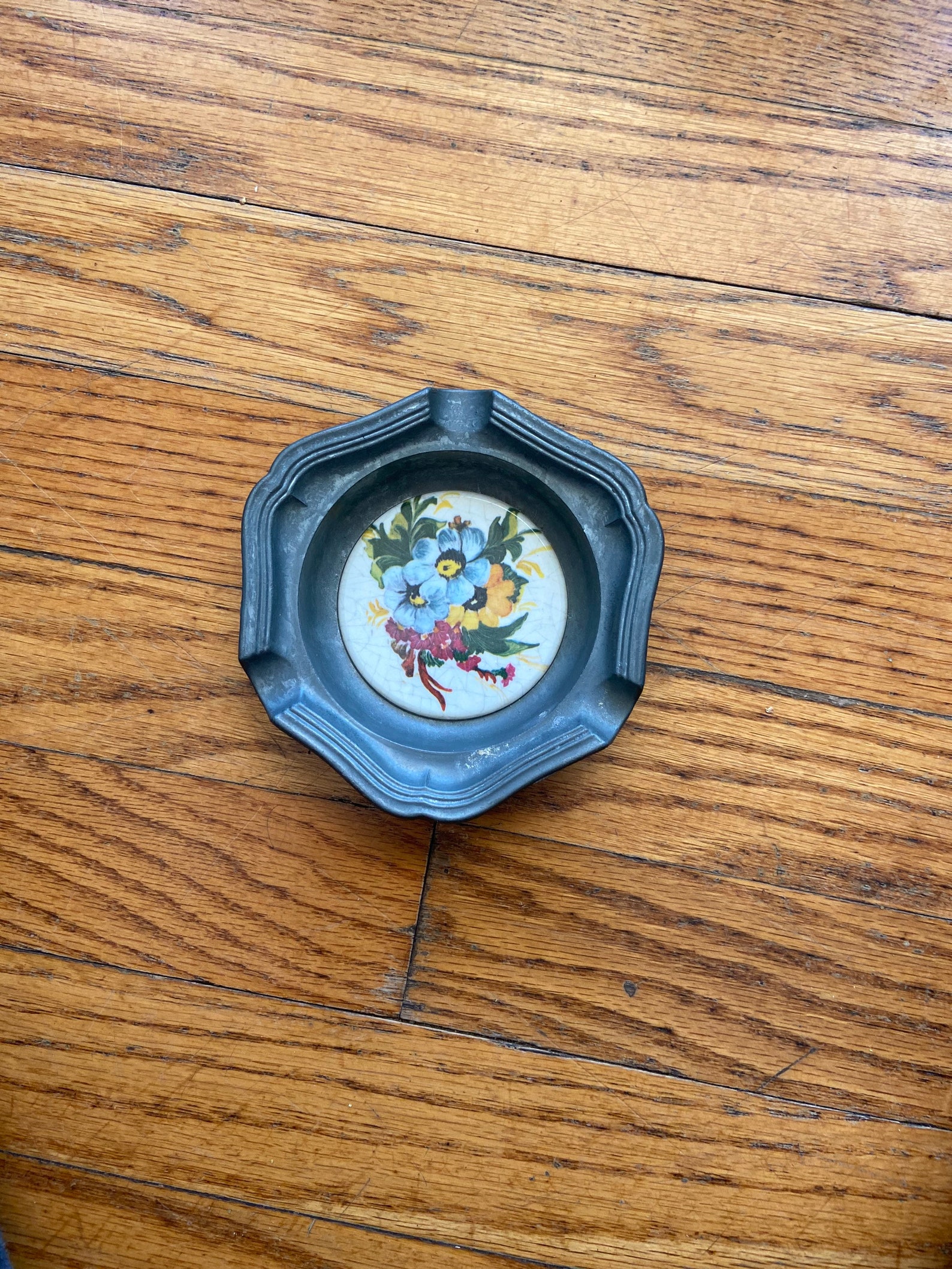 Pewter Ashtray Vintage Ashtray Vintage Pewter Vintage Etsy