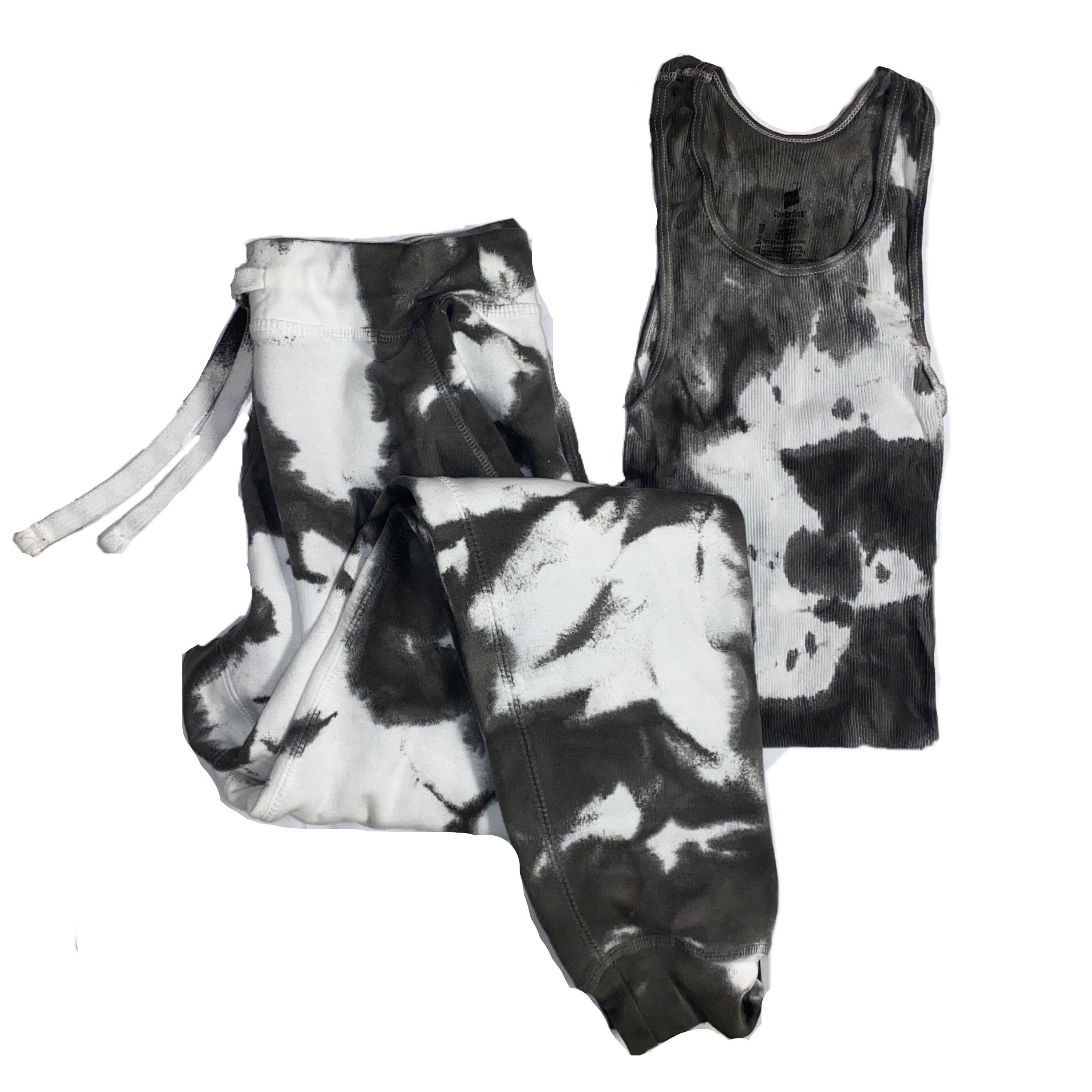 tie dye matching jogger set