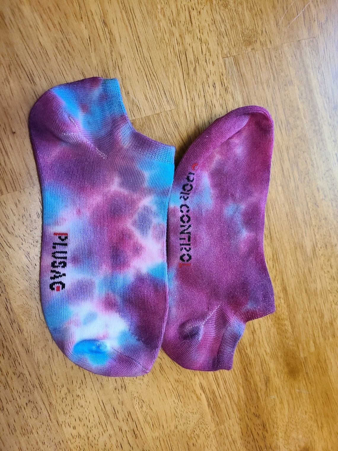 Hand dyed women's socks size medium | Etsy