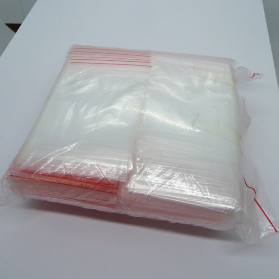 11" x 16" GRIP SEAL BAGS Self Resealable Clear Polythene Poly Plastic Zip Lock 