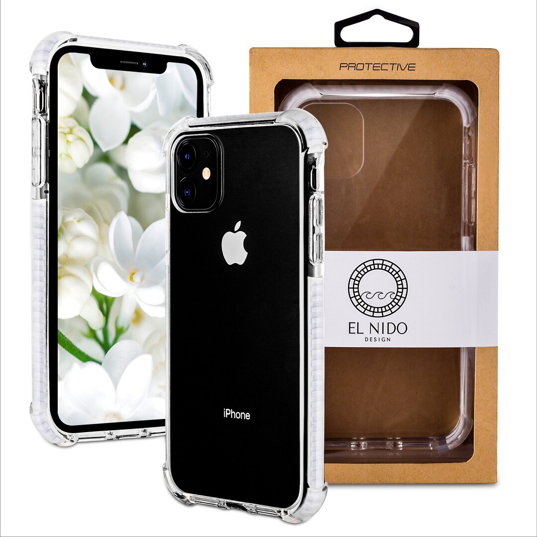 IPhone 11 Case White/clear Case With Extra Shockproof Protection