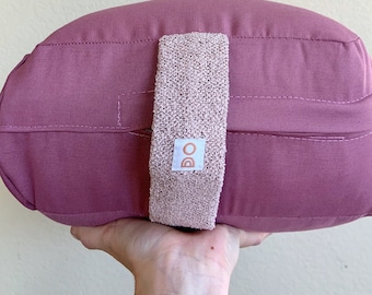 Peaceful Lilac  -  Square Bolster