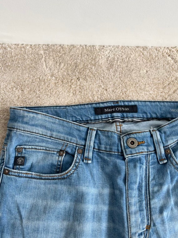 Marc Opolo Blue Straight Vintage Denim Jeans, Size L, Xl - Etsy