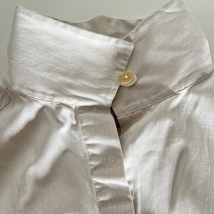 TIMBERLAND vintage beige shirt long sleeve button up top size eu 42, uk 14, us 10