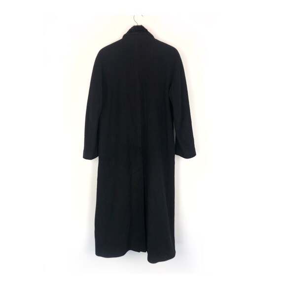 WINDSMOOR Vintage Long Black Coat for 