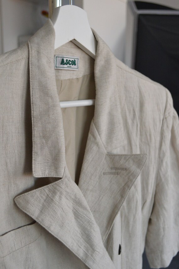【Limited Stock】French Linen Back Ribbon Dress