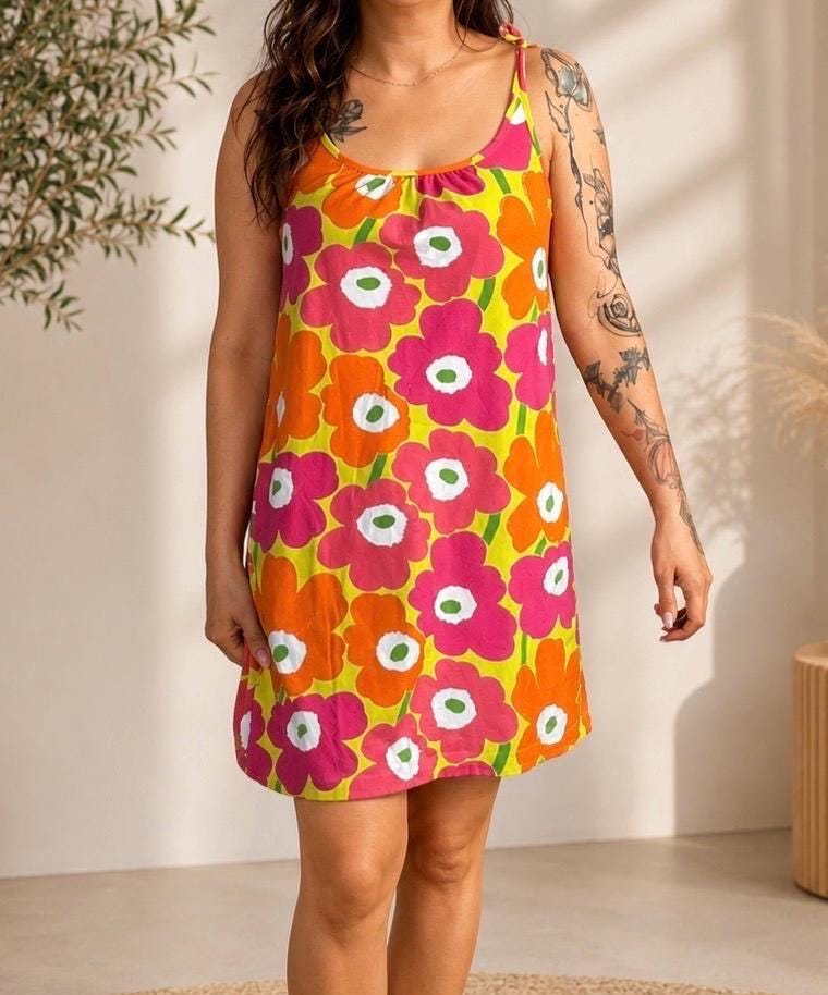 Marimekko vintage dress - Etsy 日本