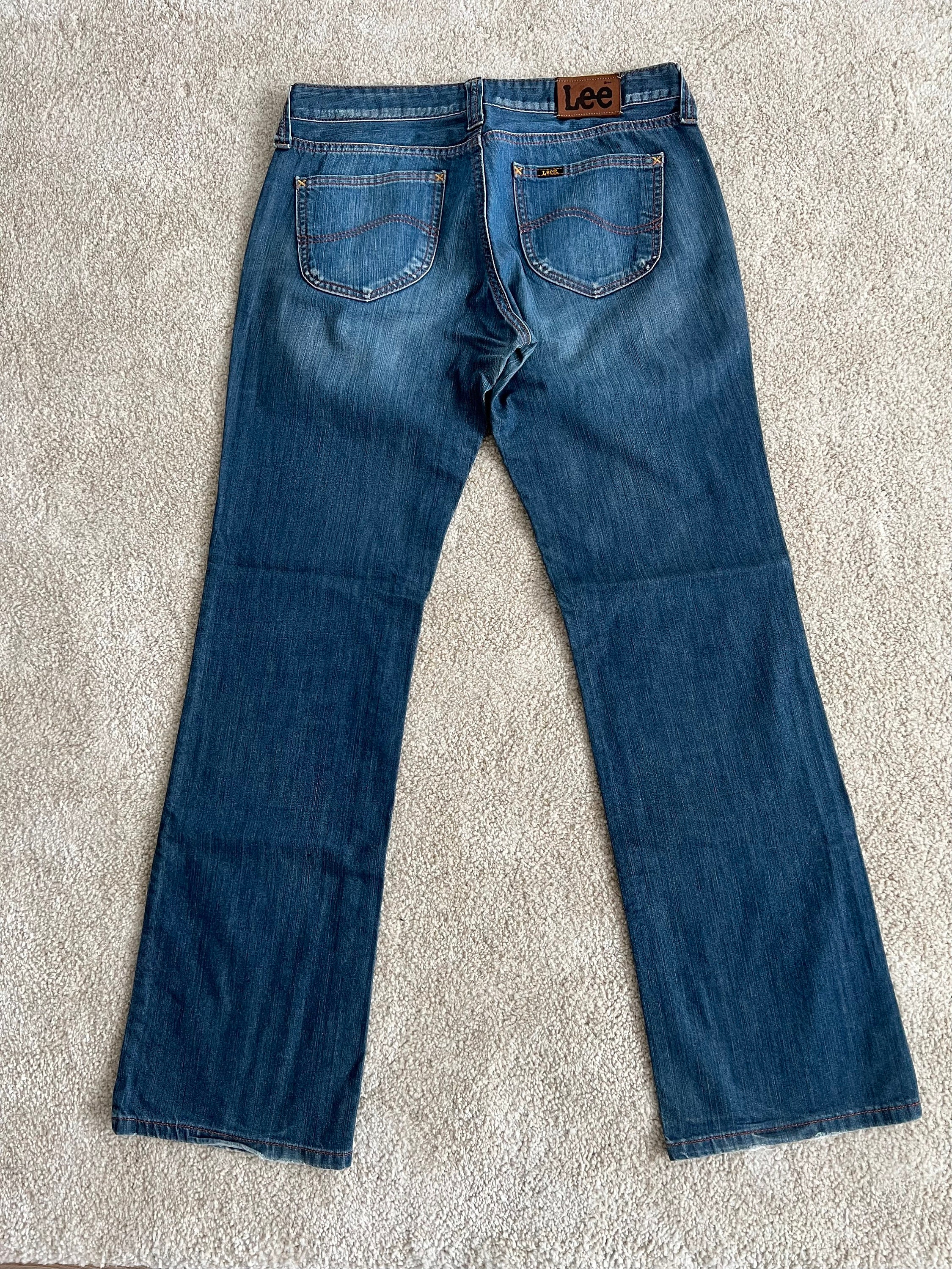 LEE Vintage Jeans W32 L33 Blue Denim Pants Straight Trousers LEE Vintage Jeans W32 L33 Blue Denim Pants Straight Trousers