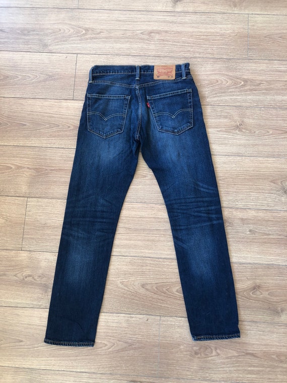LEVIS 502 W30 Jeans Vintage Dark Blue Zip up Pants for Men L32 - Etsy New  Zealand