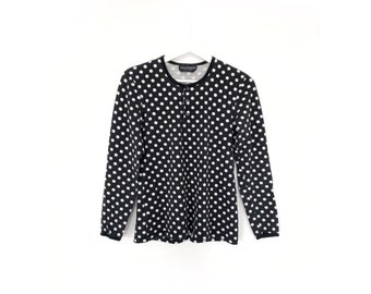 MARIMEKKO Vintage White Black Polka Dot 