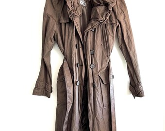 BURBERRY Vintage Black Jacket Long Sleeves Pocketed Short Trench Coat for Women Size Uk 8 Us 6 It 40 Etsy India