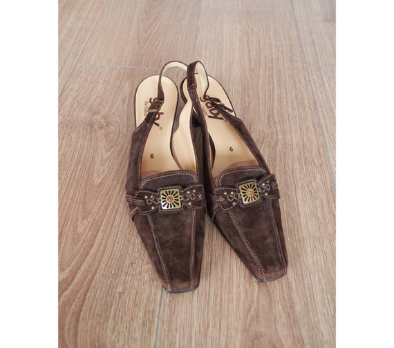 GABOR Vintage Shoes Womens Dark Brown 