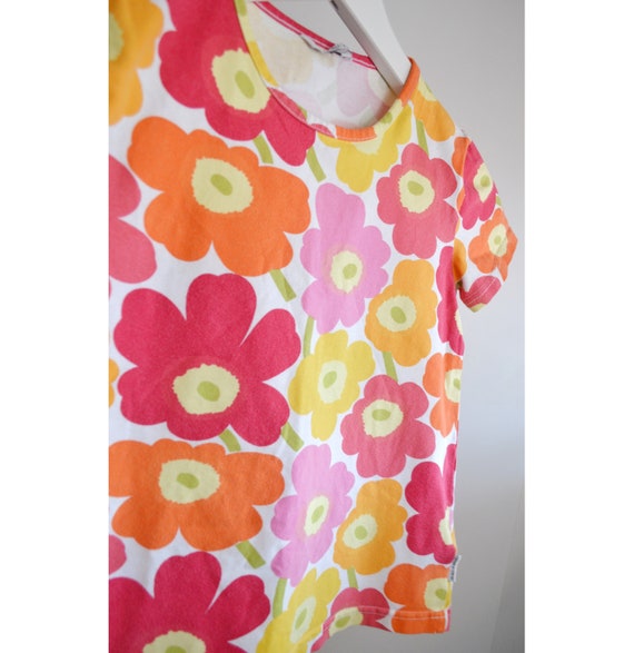 MARIMEKKO vintage t shirt for girl short sleeve b… - image 1