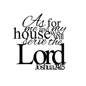 Serve the Lord Metal Sign - Etsy