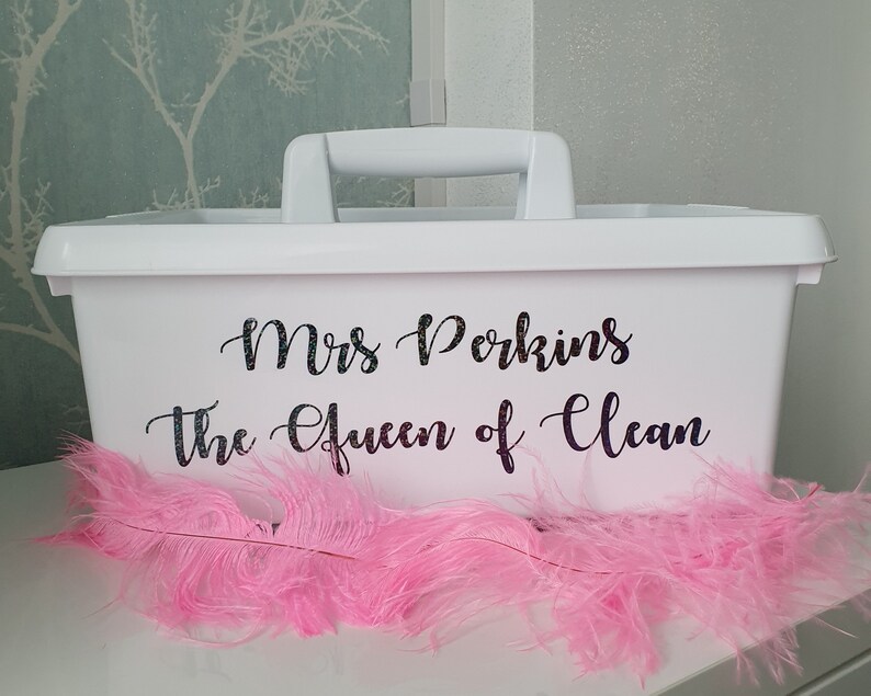 Mrs Hinch style Personalised Cleaning Caddy cleaning gift Etsy