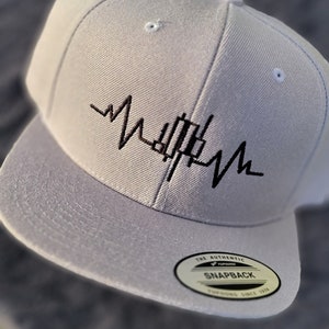 Heartbeat of a Trader Embroidered Hat | Forex | Crypto Gift | Trader | Bitcoin Hat | Trading Investing | Trader Gift | Bitcoin Gift | BTC