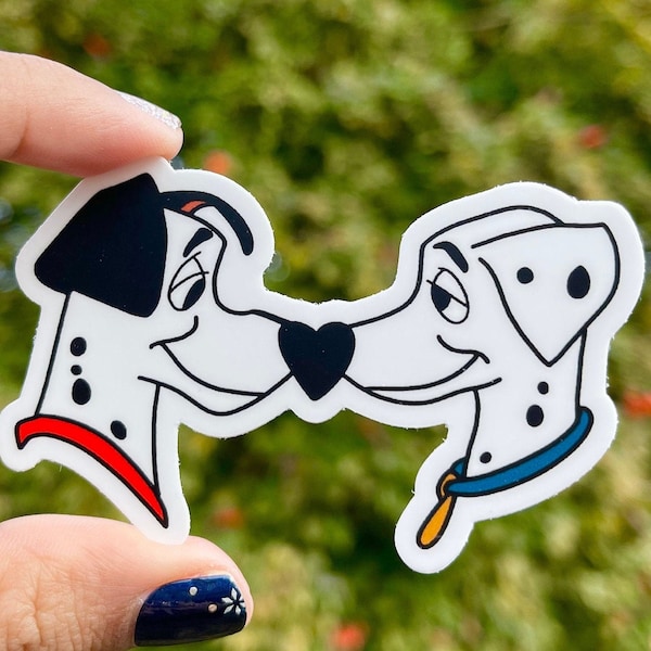 101 Dalmatians Sticker // Pongo and Perdita Sticker // Disney Sticker // 101 Dalmatians