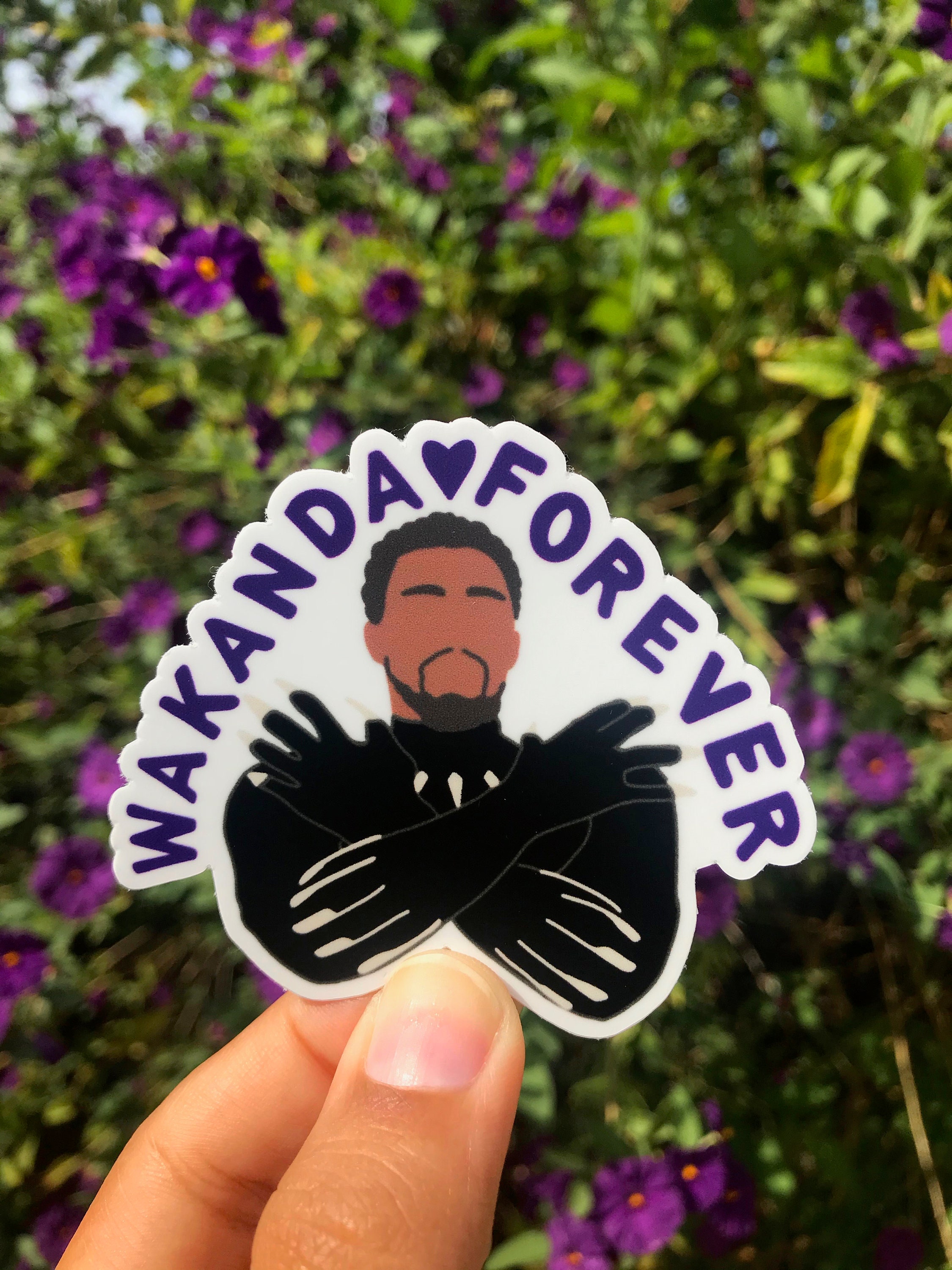 Black Panther Sticker // Wakanda Stickers // Marvel Stickers // Aveng…