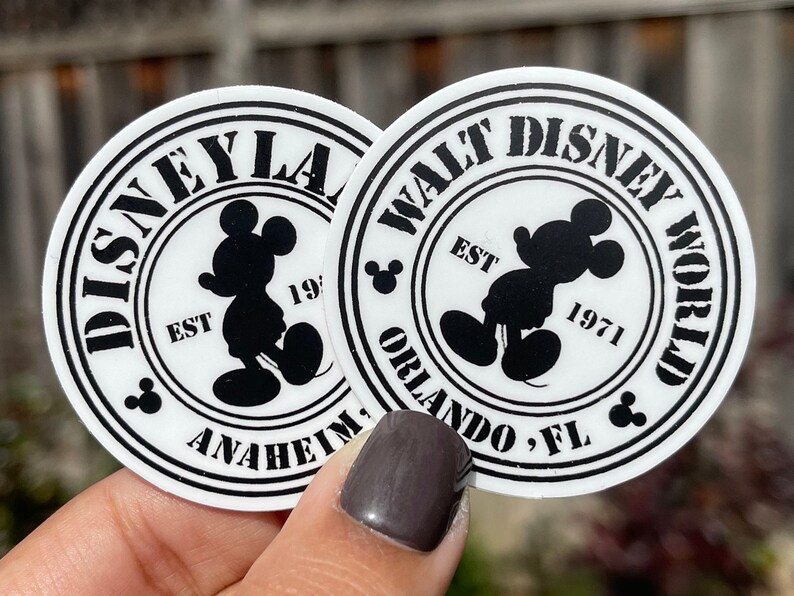 Disney Sticker // Disney World Sticker // Disneyland Sticker Etsy