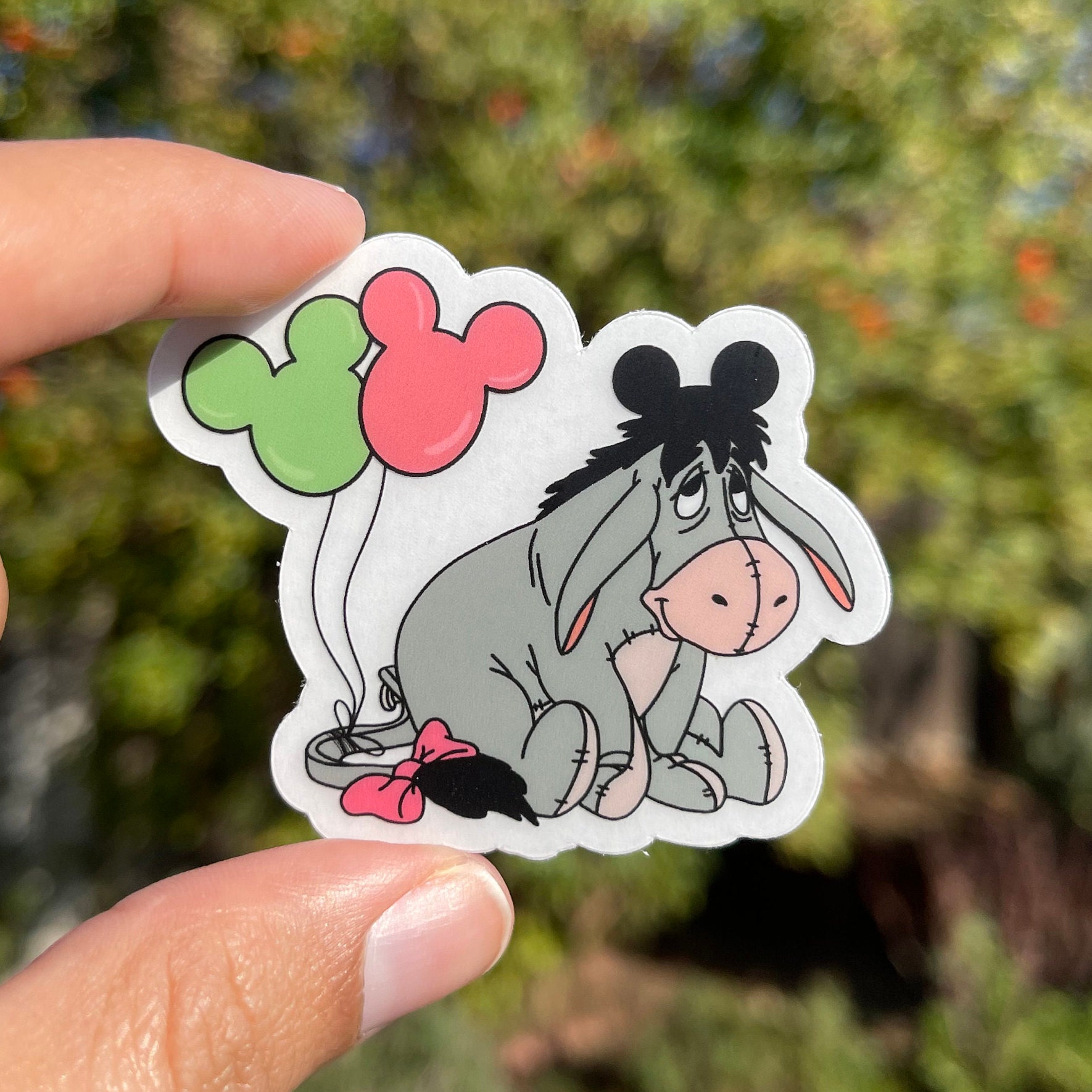 Disney Eeyore Sticker // Pooh Bear Sticker // Winnie the Pooh Sticker…