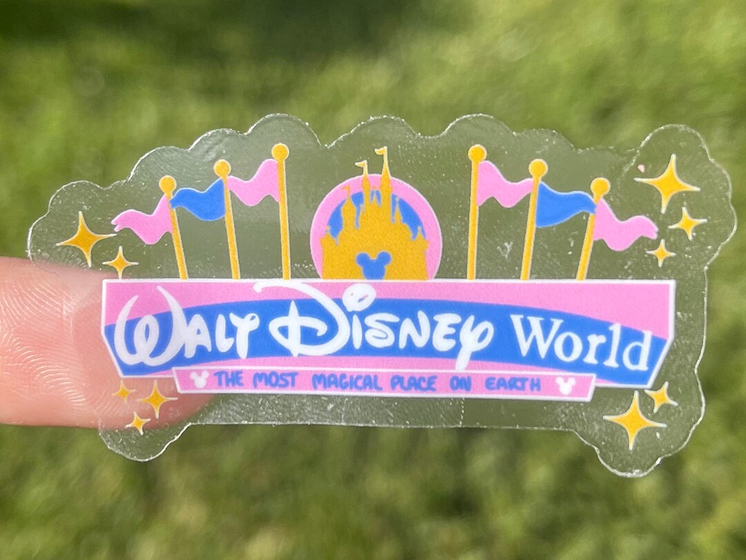 Walt Disney World Entrance Sign Sticker // Disney World Sign Sticker ...
