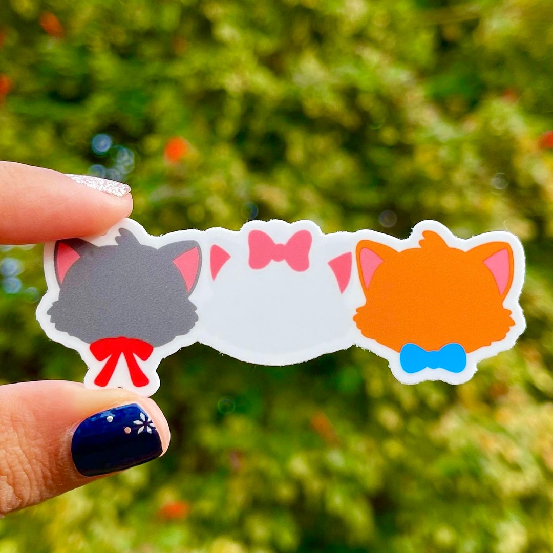 The Aristocats Sticker // Disney Aristocats Sticker // Marie, Berlizo ...