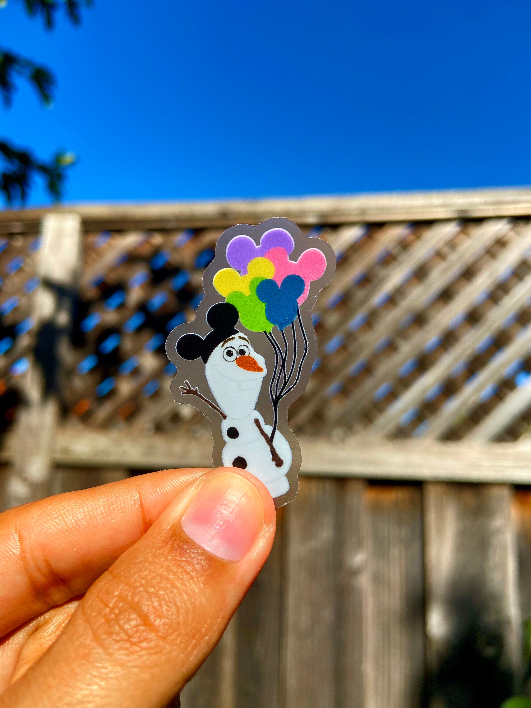 Olaf Sticker // Frozen Sticker // Disney Frozen Sticker // Disney Sti…