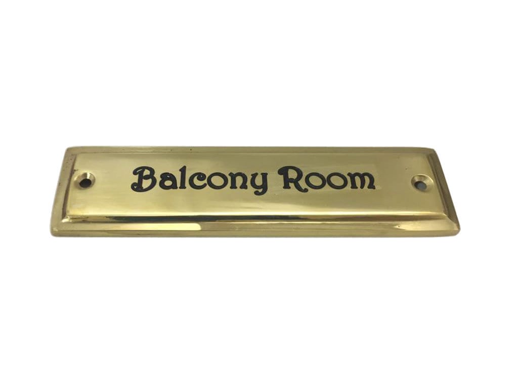 Personalized Solid Brass Door Name Plates Rectangle Writing Etsy