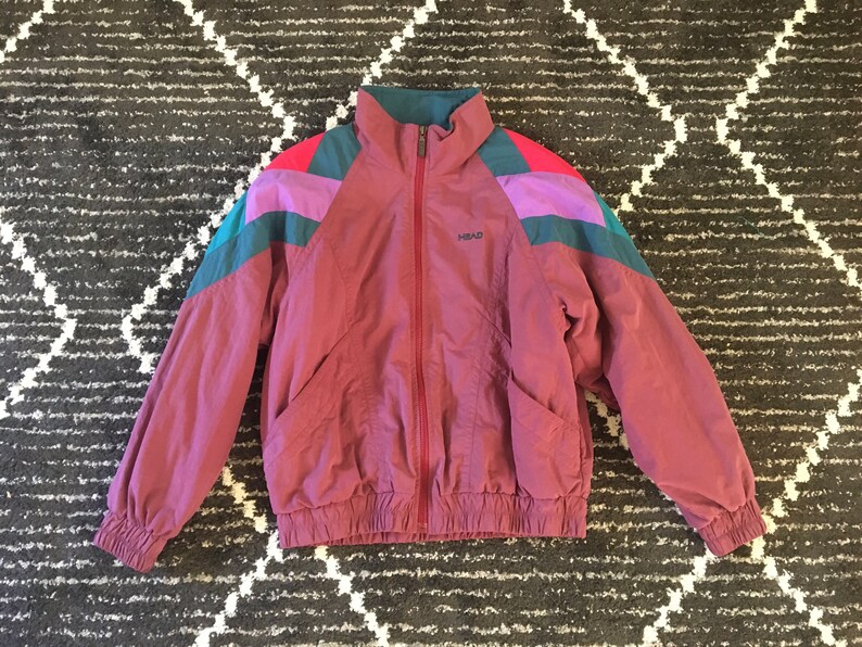 The raddest earthy-hued vintage windbreaker