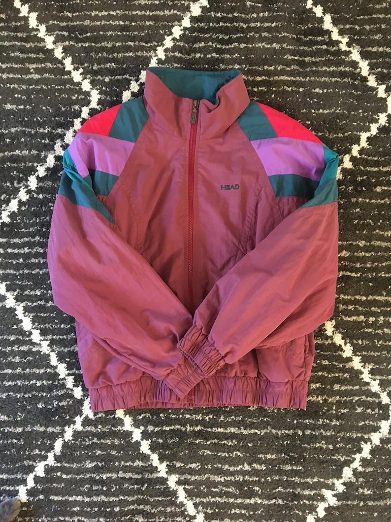 The raddest earthy-hued vintage windbreaker