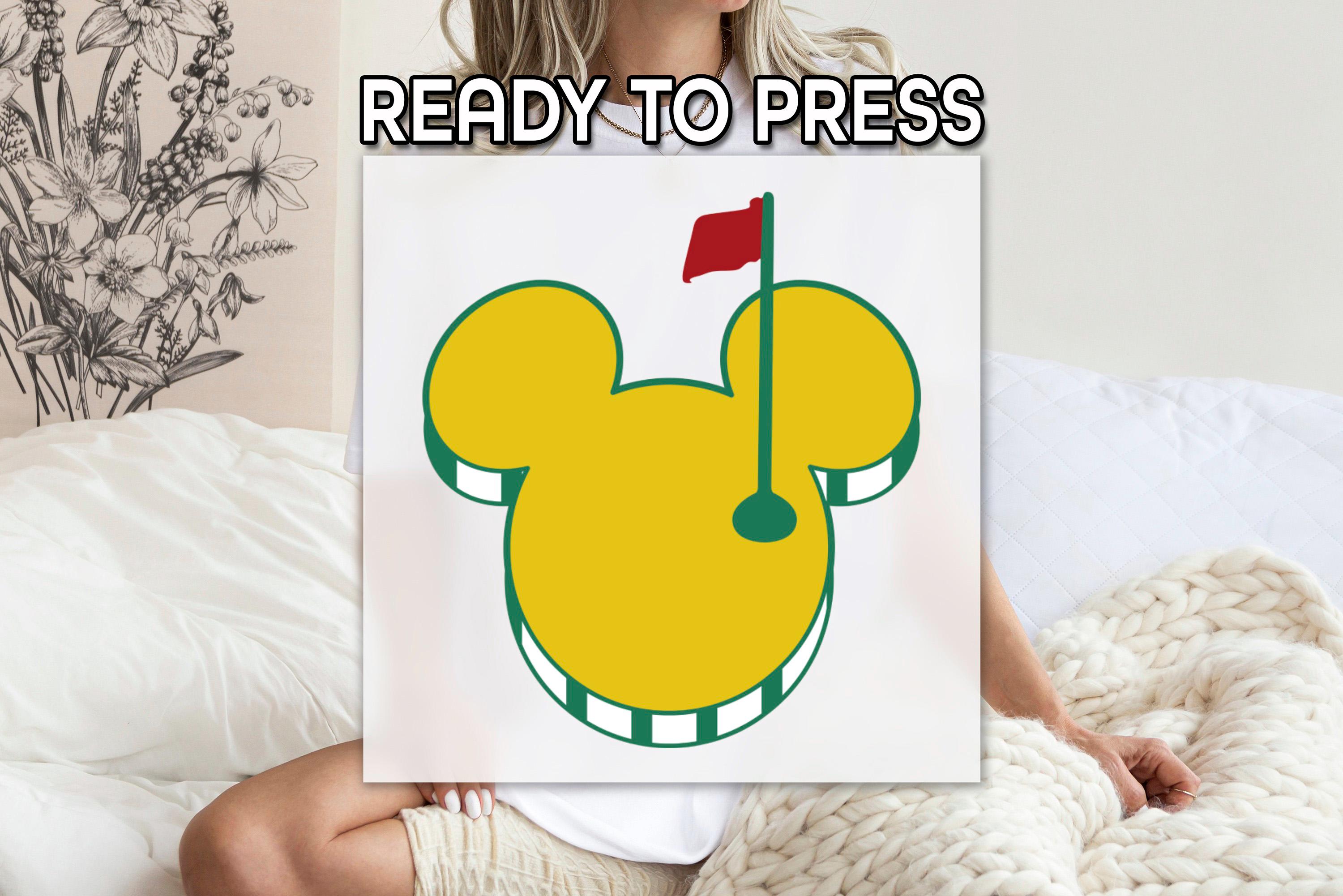 Mickey Mouse Golf Svg - Etsy