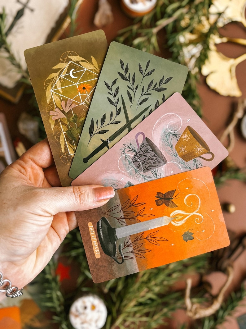 The Lighted Window Tarot Deck | Cozy tarot | Cottagecore | Diverse Rep image 2