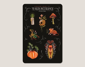 Ye Olde Pestilence Sticker Sheet