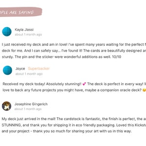 May include: Image featuring customer testimonials about a product. The text includes positive feedback about the product's design, quality, and packaging. The phrase "WHAT PEOPLE ARE SAYING" is at the top.