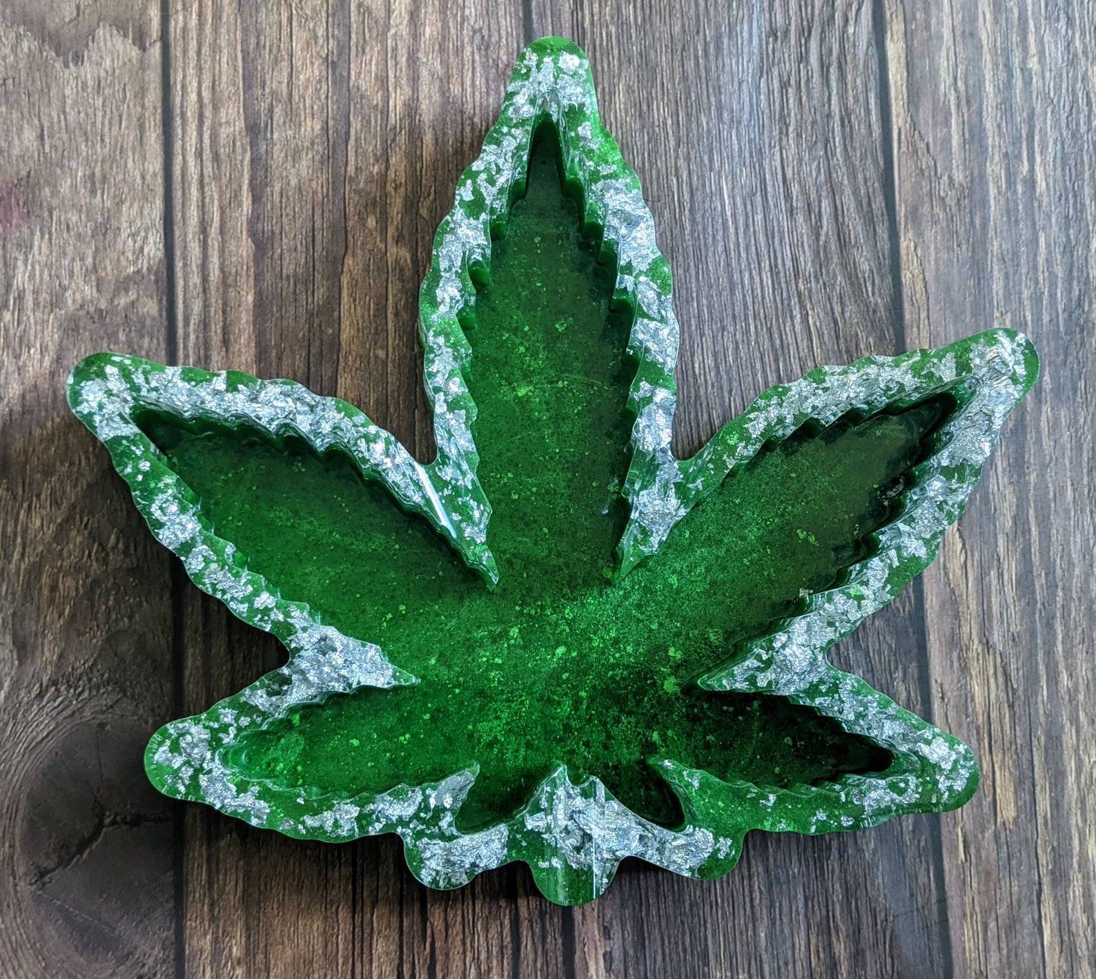 Marijuana Leaf Shape Large Resin Ashtray Etsy