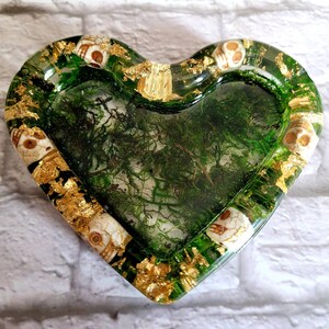 Epoxy Resin Ashtray with Spring Easter Sprinkles Don/'t Worry Bee Happy