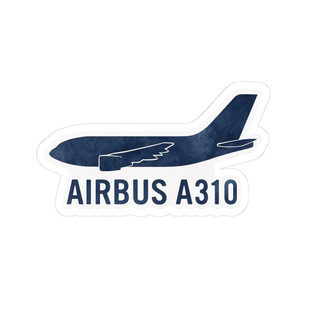 A310 Sticker Airbus A310 Sticker: Aviation Gift, Laptop Decal - Etsy